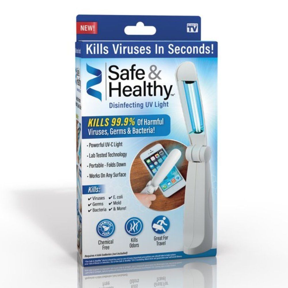 Safe and Healthy Disinfecting UV Light